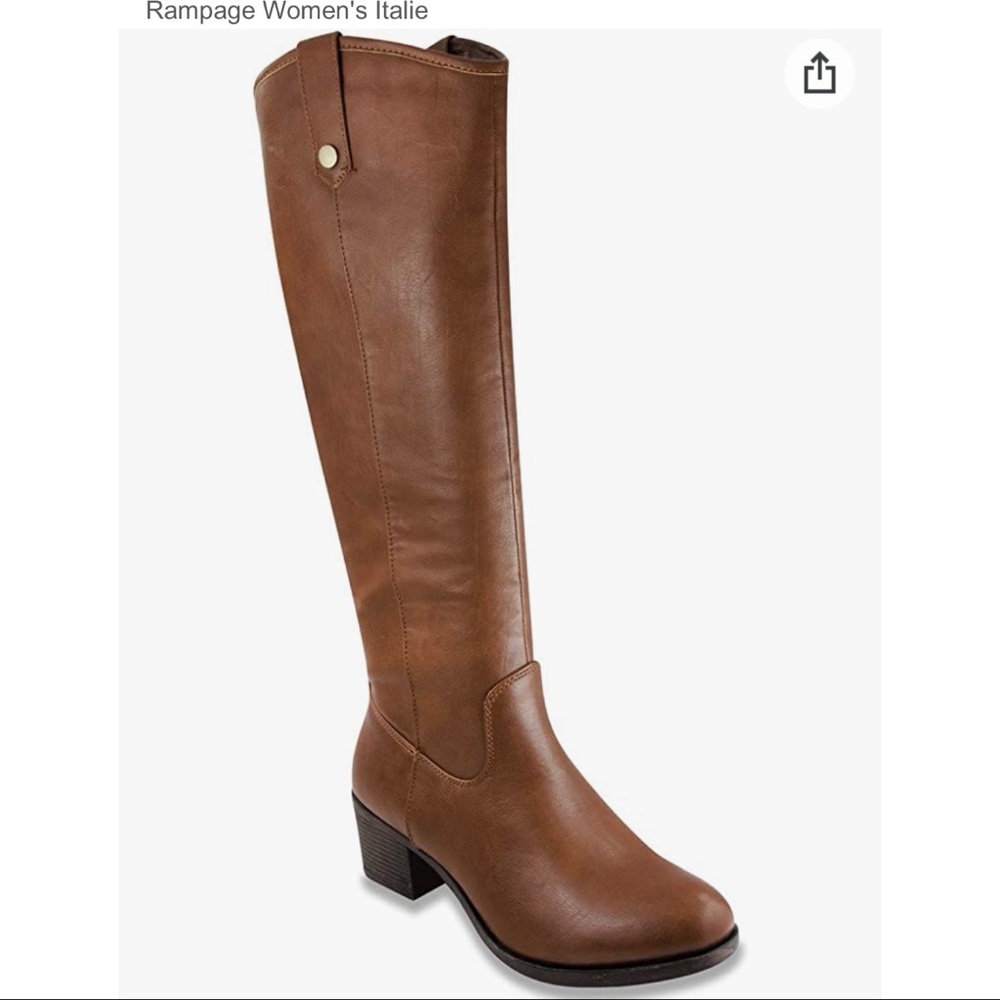 Rampage Knee high western boots